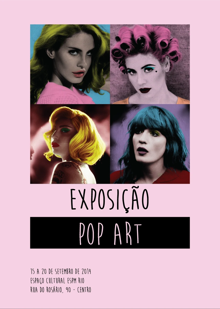 Pop Art Exposition Poster